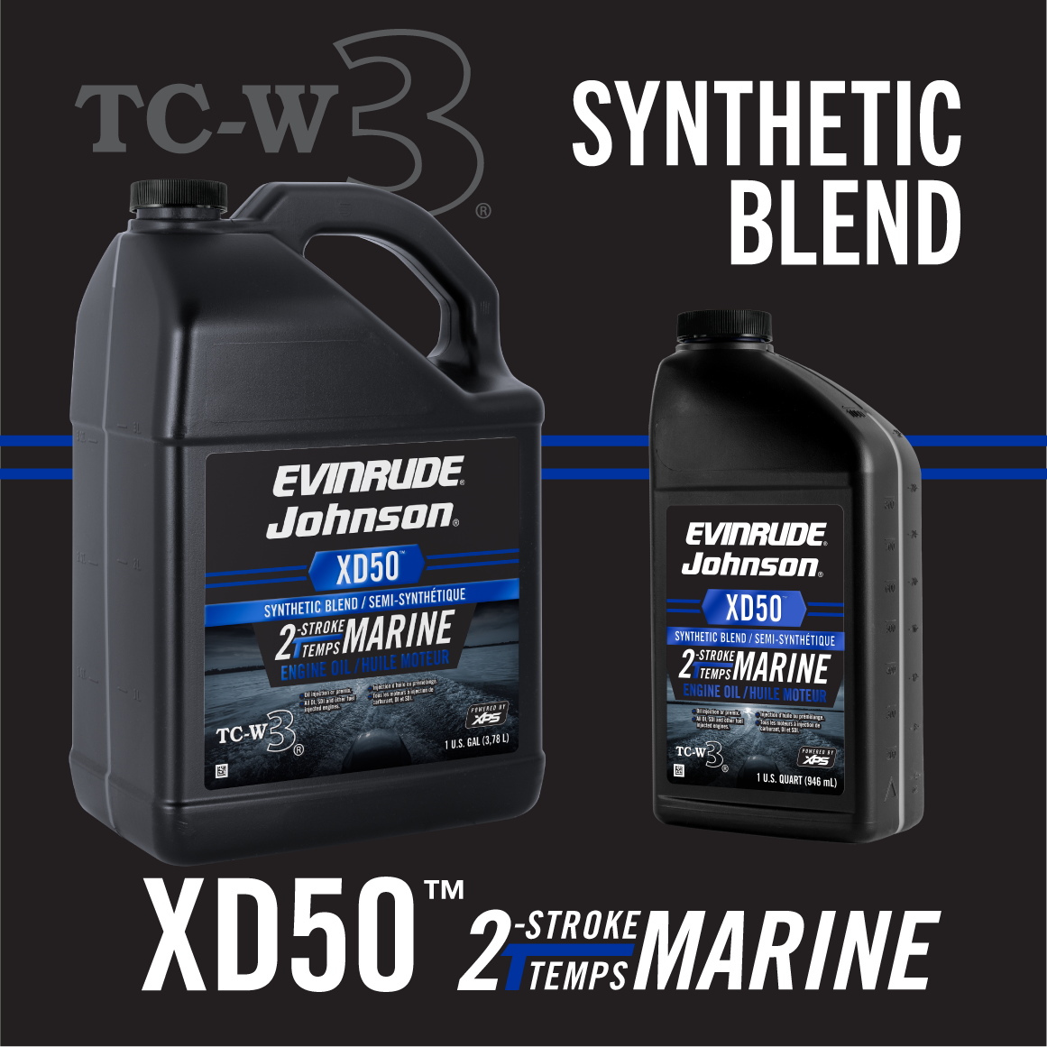 XD50 synthetic blend oil